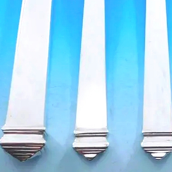 Tiffany Bridal Registry at Stormtreasures Hampton Sterling Polished Steamed - Picture 4 of 6